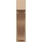 Ekena Millwork 8-in W x 26-in D x 30-in H Funston Block Rough Cedar Woodgrain TimberThane Outlooker, Primed Tan OUTUR080X26X30FST44RCPR - alternate 5